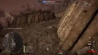 BF1 Gameplay - Trench Raider Elite Class - 25 Killstreak - Verdun Heights