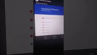 PLAYSTATION NETWORK NOT WORKING ON PS5