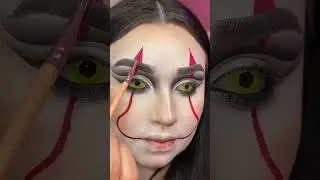 Makeup payaso it #makeup #makeuptutorial #makeupvideos #halloween