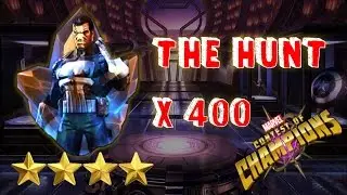 4 Star Punisher Hunt with 400 Arena crystals - Marvel contest of Champions