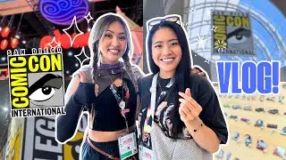 San Diego Comic Con 2025 Vlog | Married Couple&rsquo;s First SDCC: Hotel Tour, Friday Fun & Merch Haul ✨