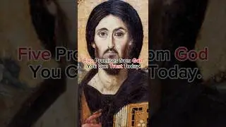 Five promises from God you can trust today. #jesus #viral #christian ￼