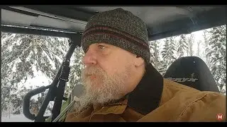 First winter ride of the year. 2022 Kawasaki Teryx 800. Enjoy