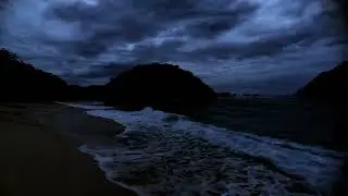 Ocean Waves for Deep Sleep | Ocean Sounds For Deep Sleeping With A Dark Screen And Rolling Waves