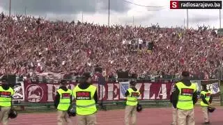 Horde zla i stadion Asim Ferhatović Hase pjevaju za Vedrana Puljića - 26. 4. 2015.