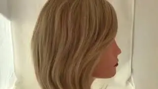 Soft focus wig by Raquel Welch in R14/88H (golden wheat)