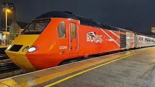 Romic HST RailTour 43094+43122 At Sheffield From Shildon To Derby