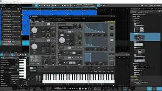 Creating an R&B/Soul beat in The Weeknd's Dawn FM style at Studio One
