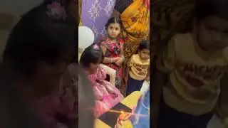 ## angel birthday # e pink dress chudalsindhey # kids video # celebrations