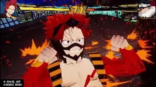 My Hero One's Justice 2: Eijiro Kirishima vs. Heroes [Route Y] (Arcade Mode)