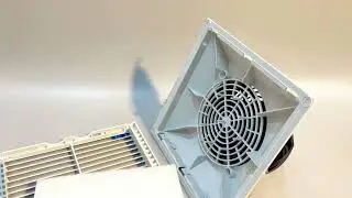 LK6624 filter fan cabinet fan cabinet fan filter exhaust fan enclosure cooling fan dc fan
