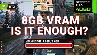 Is 8GB VRAM Enough in Late 2025? RTX 4060 Tested