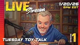 LIVE - Tuesday Toy Talk w/GI Customs - EP1