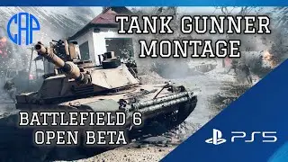 BF6 Open Beta Tank Gunner Montage 50 Caliber (12.7mm) Heavy Machine Gun