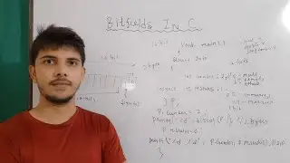 bifields in c programming | memory mapping of bitfield in c | rules and uses of bitfield in c