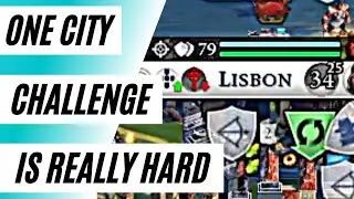 INSANELY Hard One City Challenge Ending With A Portugal Science WIN!