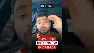 First Job Interview in Canada🇨🇦 |Don&rsquo;t Mess This Up! #jobsincanada #tips #studyincanada
