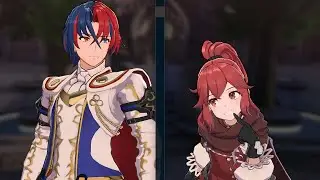 Alear (M) & Anna Support Conversations + Extras | Fire Emblem Engage