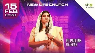 Stand Upright | Pr. Pauline Mathews | New Life Church - Dublin | 15-02-2026