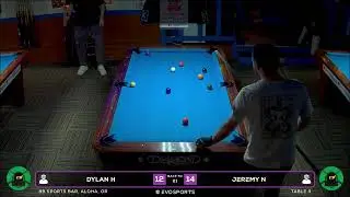 DYLAN H vs JEREMY N - 89 SPORTS BAR - TABLE 3 | EvoSports