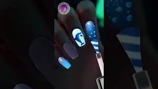 Dolphin Nail Art Idea #nailart #nail #asmr #trending #mehandi #tattoo #piercing #makeup