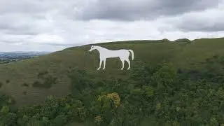 Westbury White Horse, Wiltshire - 4K