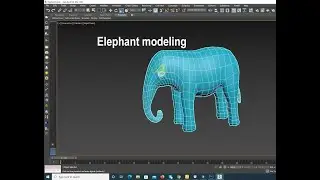 Elephant modeling tutorial part01