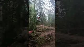 R-line lac blanc on top 🔥#downhillmountainbike #bike #bikepark
