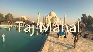 TAJ MAHAL sunrise walk POV (5k 60fps)