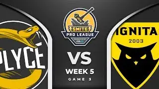 SMITE Pro League: Splyce против Team Dignitas (игра 3)