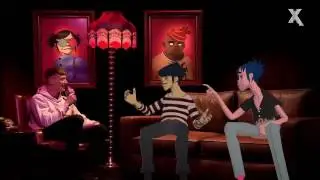 Gorillaz Radio X Interview 2017 русская озвучка