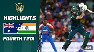 India vs Australia | Fourth T20 | Highlights