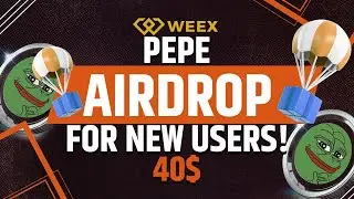 Claim $40 in the $50,000 Weex Pepe Airdrop! (Step-by-Step Guide)