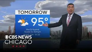 Hot and humid Saturday with gusty winds