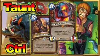 I Made The Best Control Taunt Warrior Possible! It's Good Trust Me! Scholomance Academy| Hearthstone
