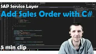 [EP 6] SAP Business One v10 | Add Sales Order via Service Layer | JetCode