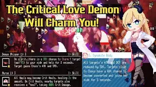 The Love Demon Build That Charms Enemies is INSANE! (Crit Healing is OP!) | HoloCure - Save the Fans