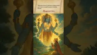 Krishna shows us that when injustice rises, we must act&mdash;not stay silent. #geetaupdesh #krishna
