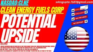 POTENTIAL UPSIDE : CLNE STOCK ANALYSIS | CLEAN ENERGY FUELS STOCK