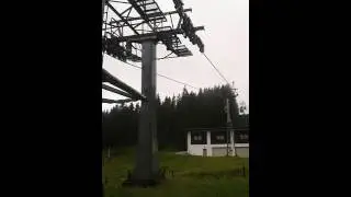 Ausfahrt Mittelstation Schatzbergbahn