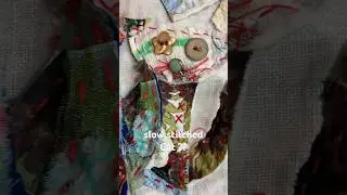 #slowstitch #whimsical #cat Freddie #dogreaction #shorts