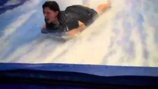 Fantasy Surf - Assistant Laura rides a wave