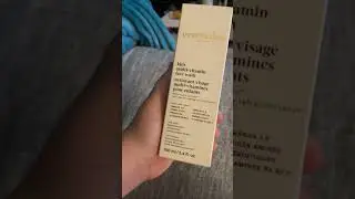 New Evereden face wash.