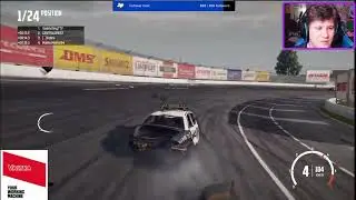 Broken Police Car Races to Finish Line: Still Good! #shorts
