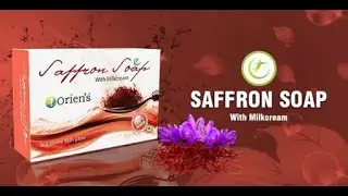 Saffron Soap with Enriched Milk Cream | Oriens | Nourishes the Skin | Available Online | English