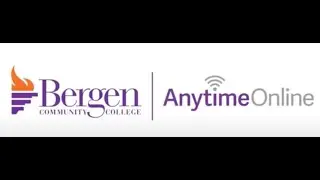Anytime Online at Bergen Community College