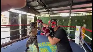 Sir Patrick Camara Elorde Boxing gym Dasmarinas Cavite Sparring Day