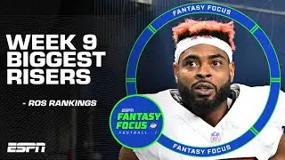 Rest of Season Rankings REVEALED: Who&rsquo;s CLIMBING and Who&rsquo;s CRASHING? 😱 | Fantasy Focus 🏈