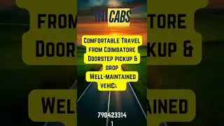 Coimbatore to Kodaikanal 2 Days TripStarting from just ₹18* #inicabs