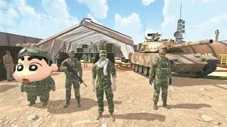 Franklin Ki Lagi Army 🪖 Main Naukri 🙅Gar Bana Army color ka ⚫⚪ Indian Theft Auto Simulator 